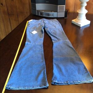 Women's Blue Flared Jeans